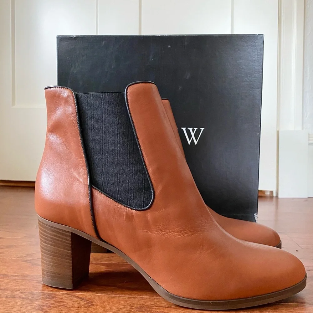 J Crew leather booties - Picture 1 of 6